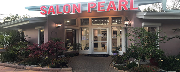 Interior view of Salon Pearl in Saint Petersburg, FL